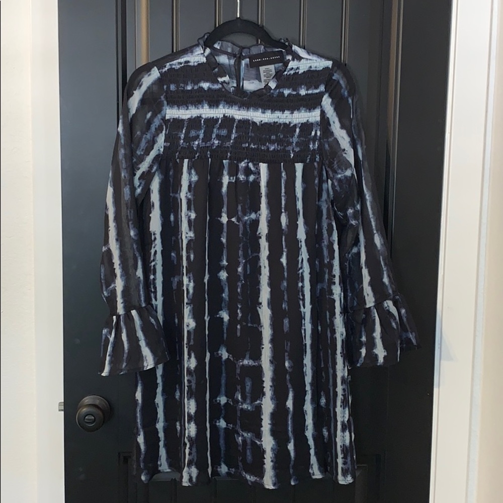 Boho tie dye dress